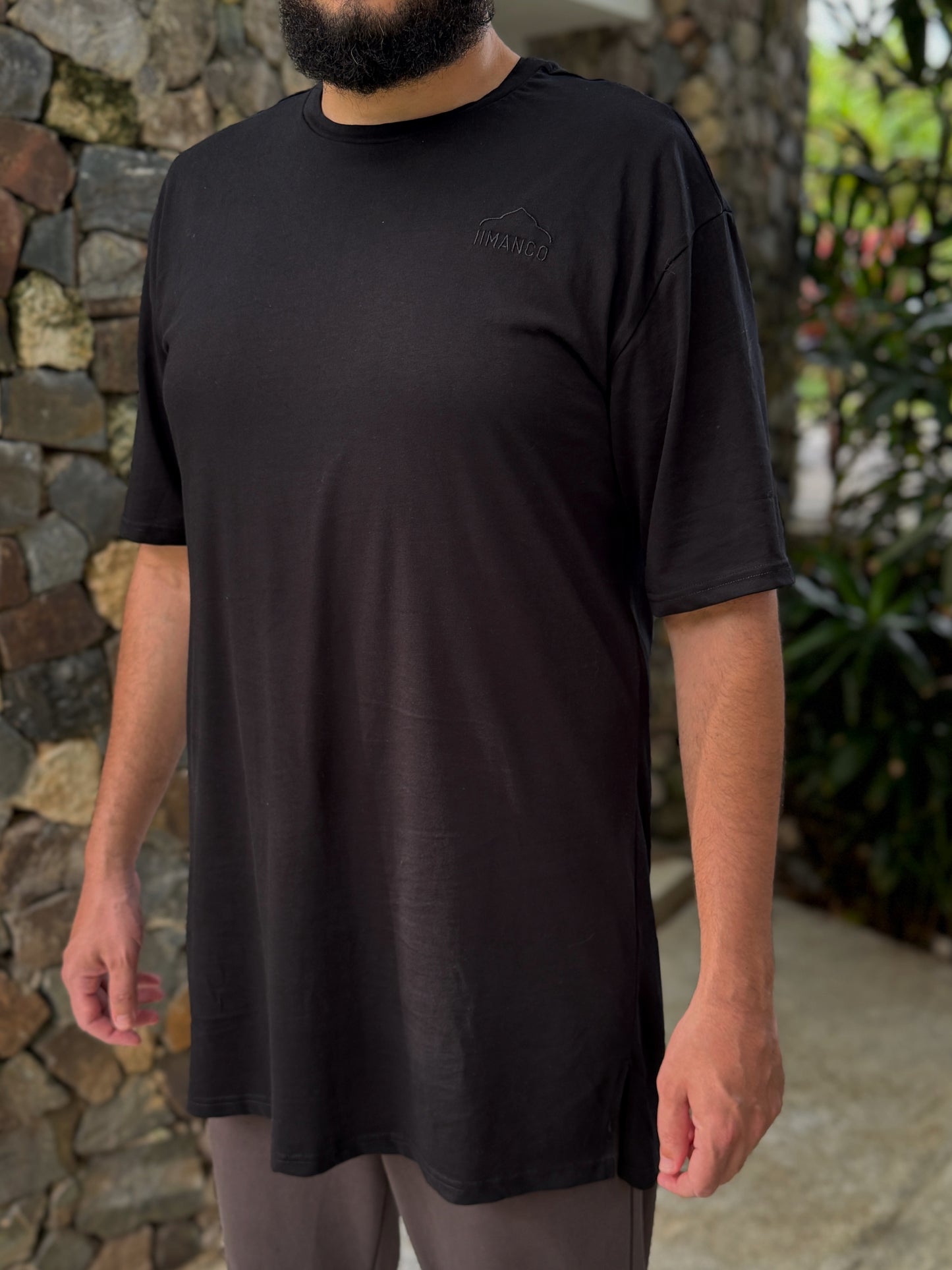 Basic Long Line T-Shirt