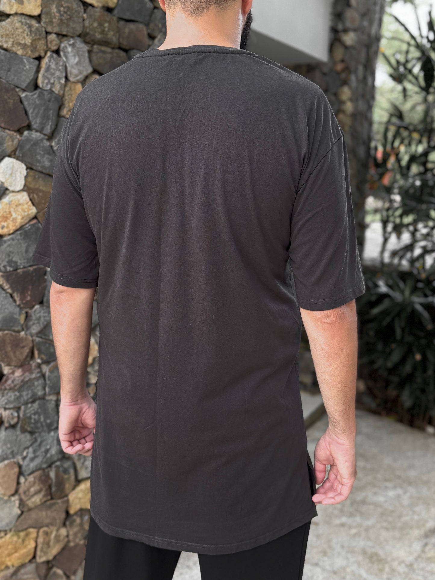 Basic Long Line T-Shirt